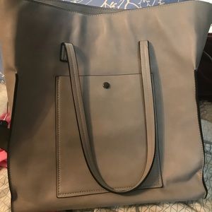 Grey forever 21 tote bag purse